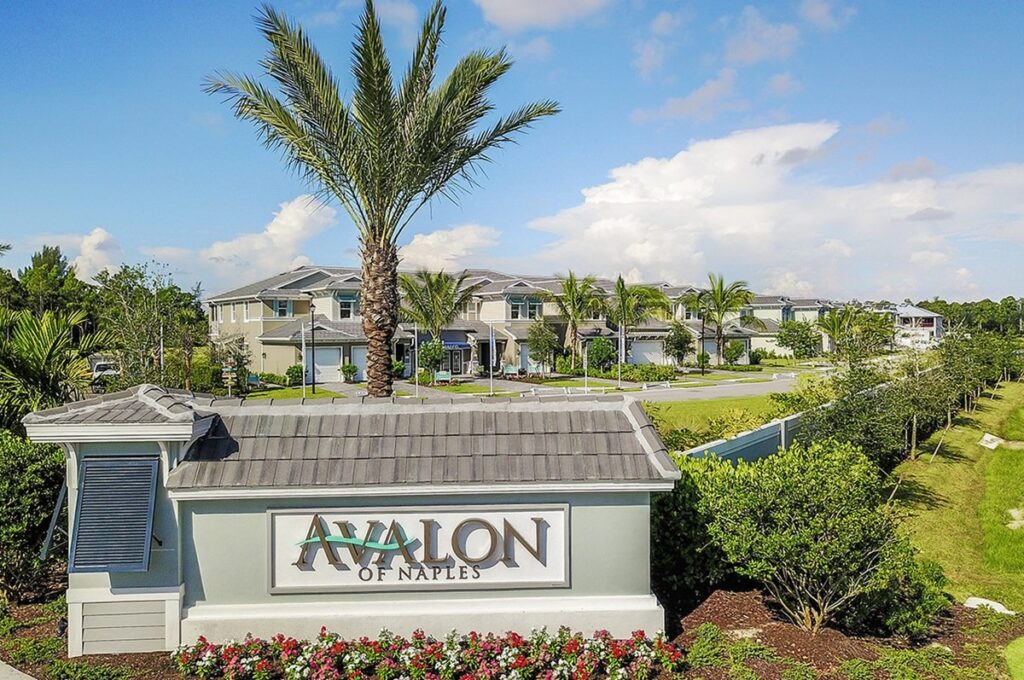 Community Sign at Avalon